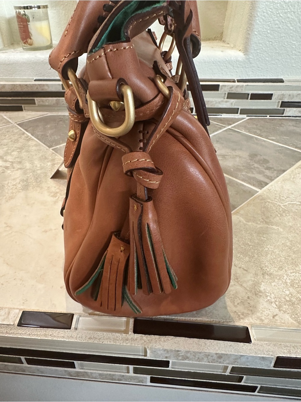 Dooney & Bourke Florentine Satchel - Picture 8 of 11